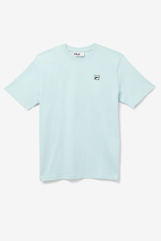 Fila T-Shirt Mens Blue Quartz - Ireland 52781-AKIM